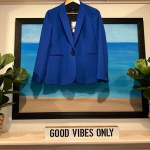 J. Crew Royal Blue Wool Blazer